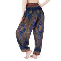 Harembroek Medium Eye donker blauw